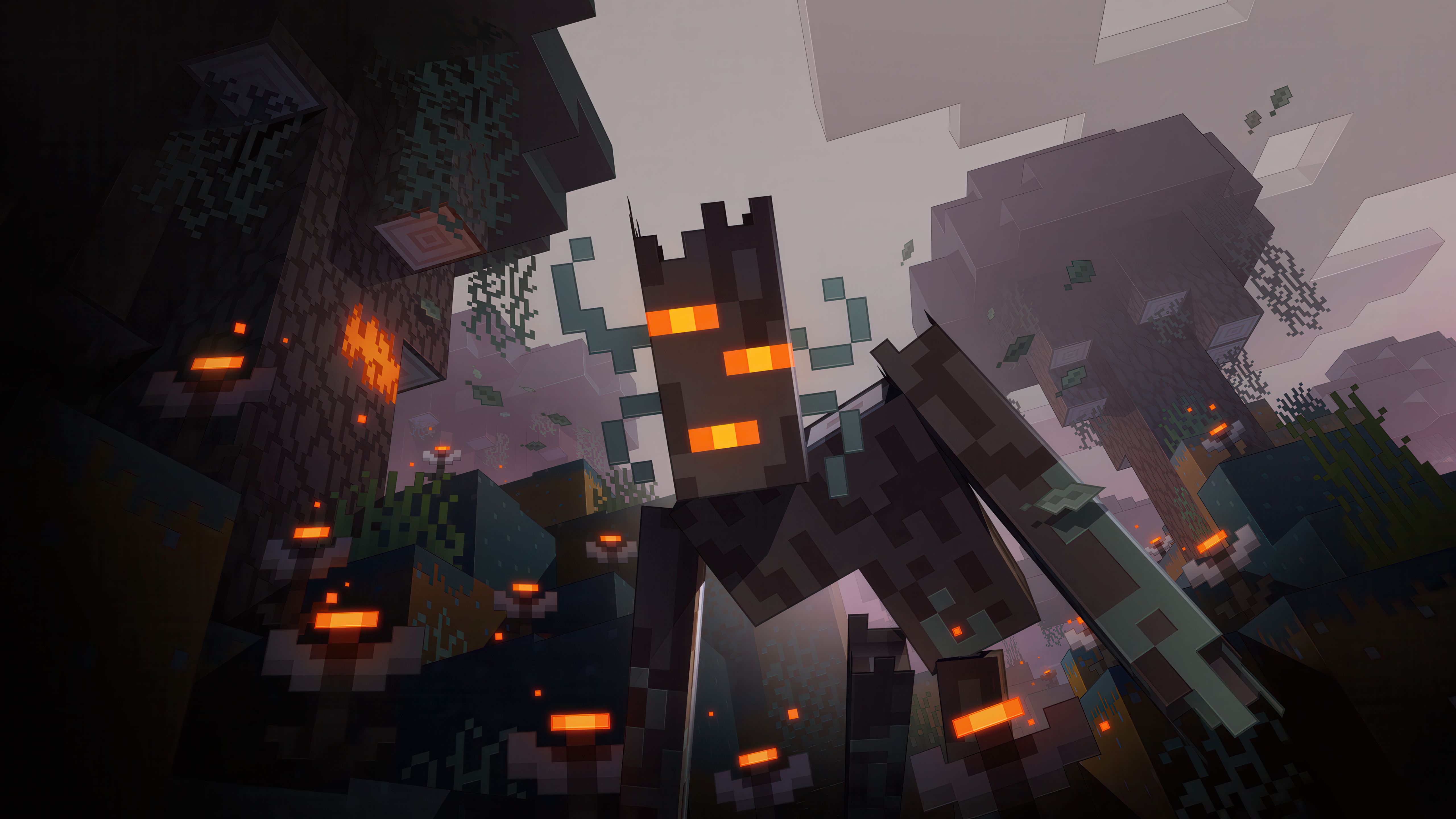 5120x2880 Minecraft Wallpaper 4K, The Garden Awakens, 5K