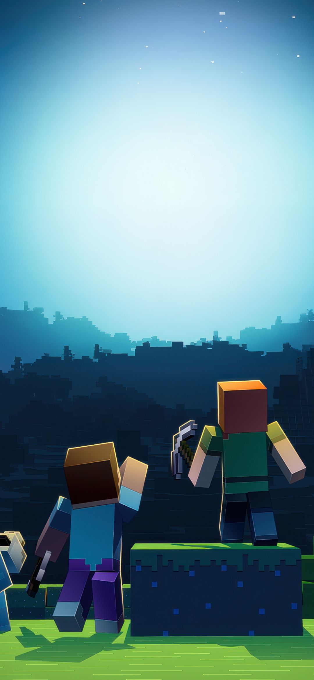 1080x2340 Minecraft Wallpaper 4K, 10th Anniversary, 5K