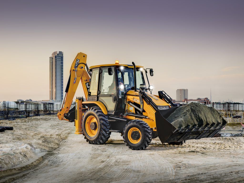 1024x768 Backhoe Loader