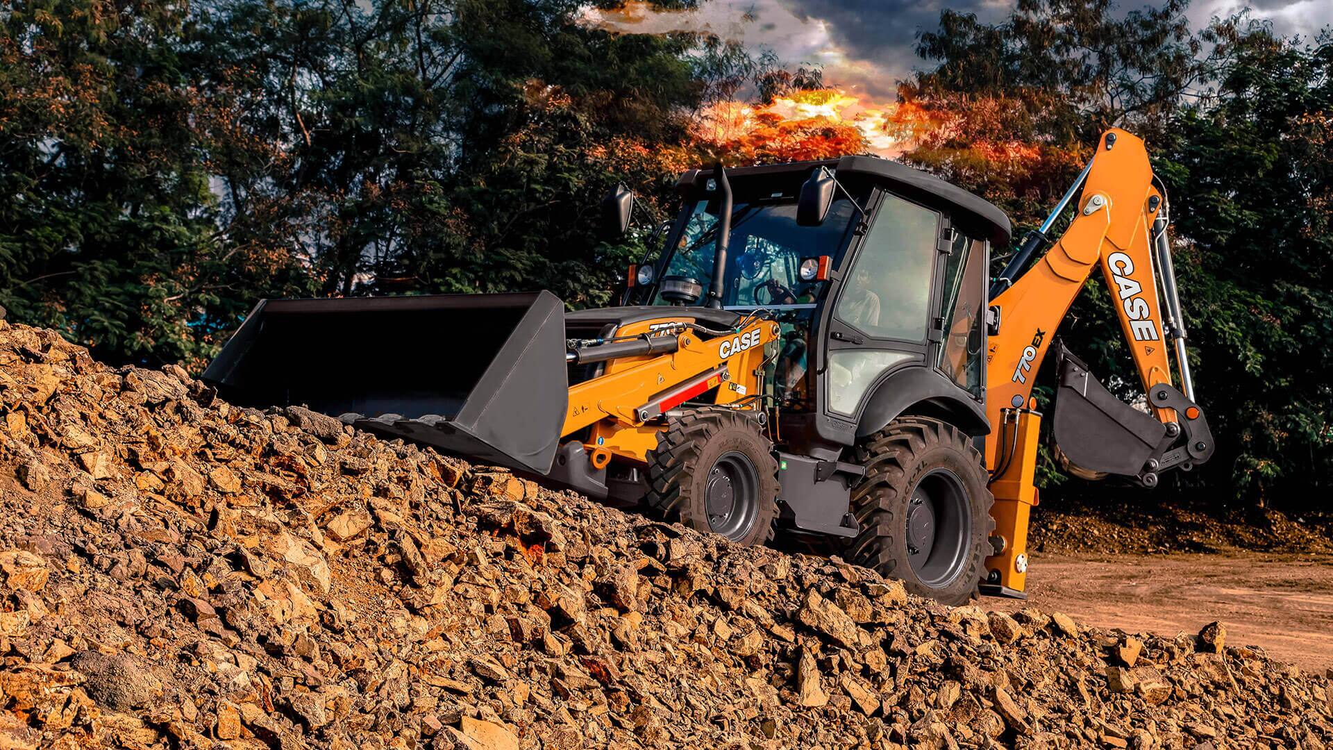 1920x1080 Backhoes