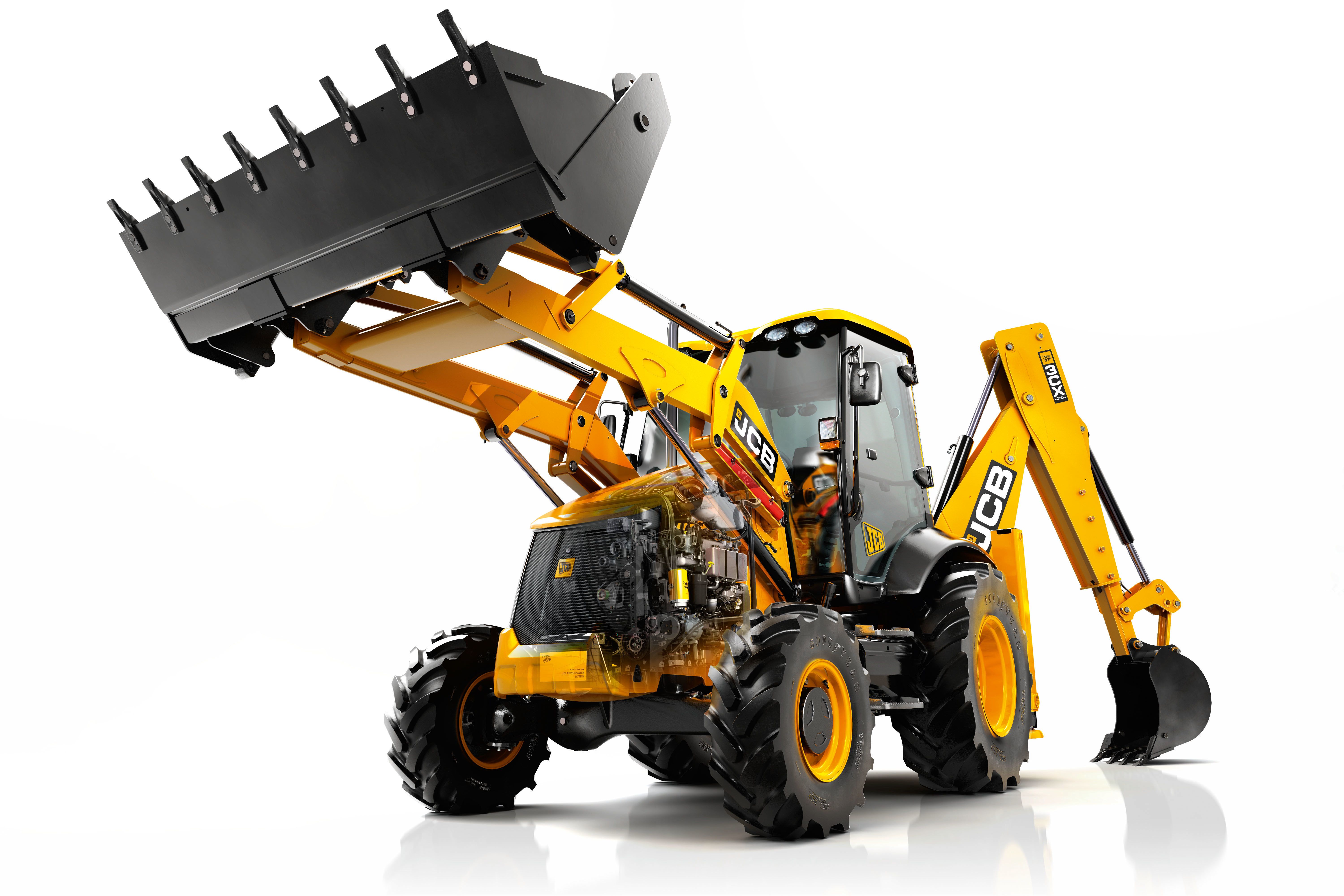 6000x4000 Wallpaper excavator, JCB, loader, 3CX for mobile and desktop, section другая техника, resolution 6000x4000