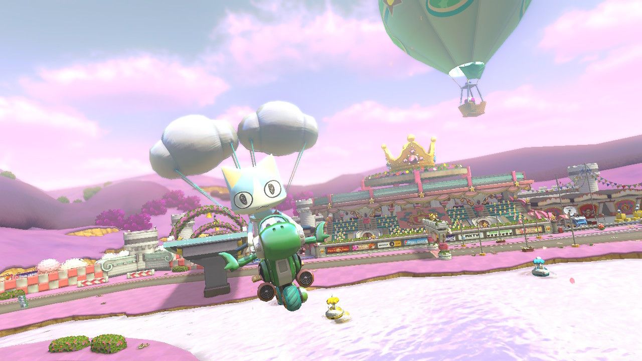 1280x720 Sora from Doko Demo Issyo Isabelle OR Wendy Mod for Mario Kart 8 Deluxe