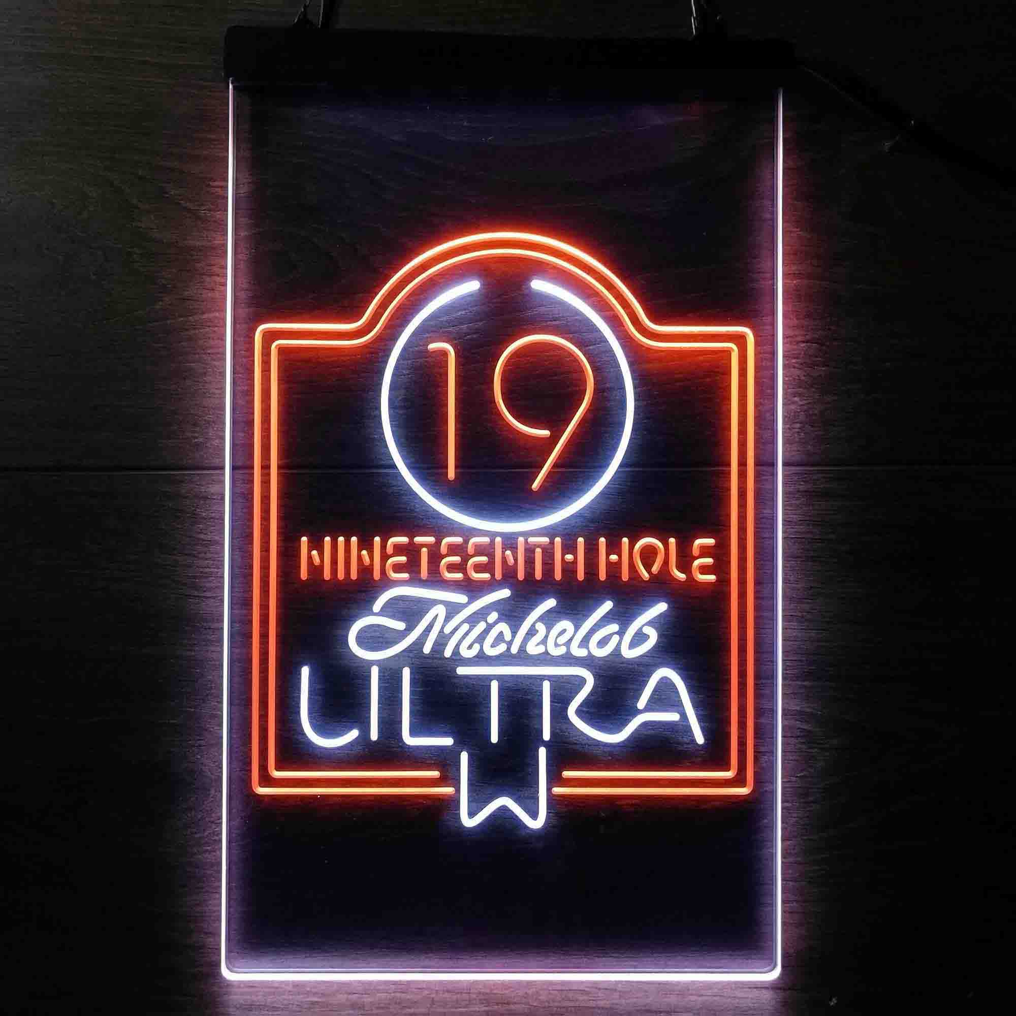 2000x2000 Michelob Beer 19th Hole Golf Neon Sign LAB CAVE