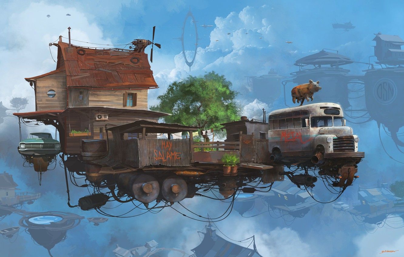 1332x850 Little Farm Wallpaper