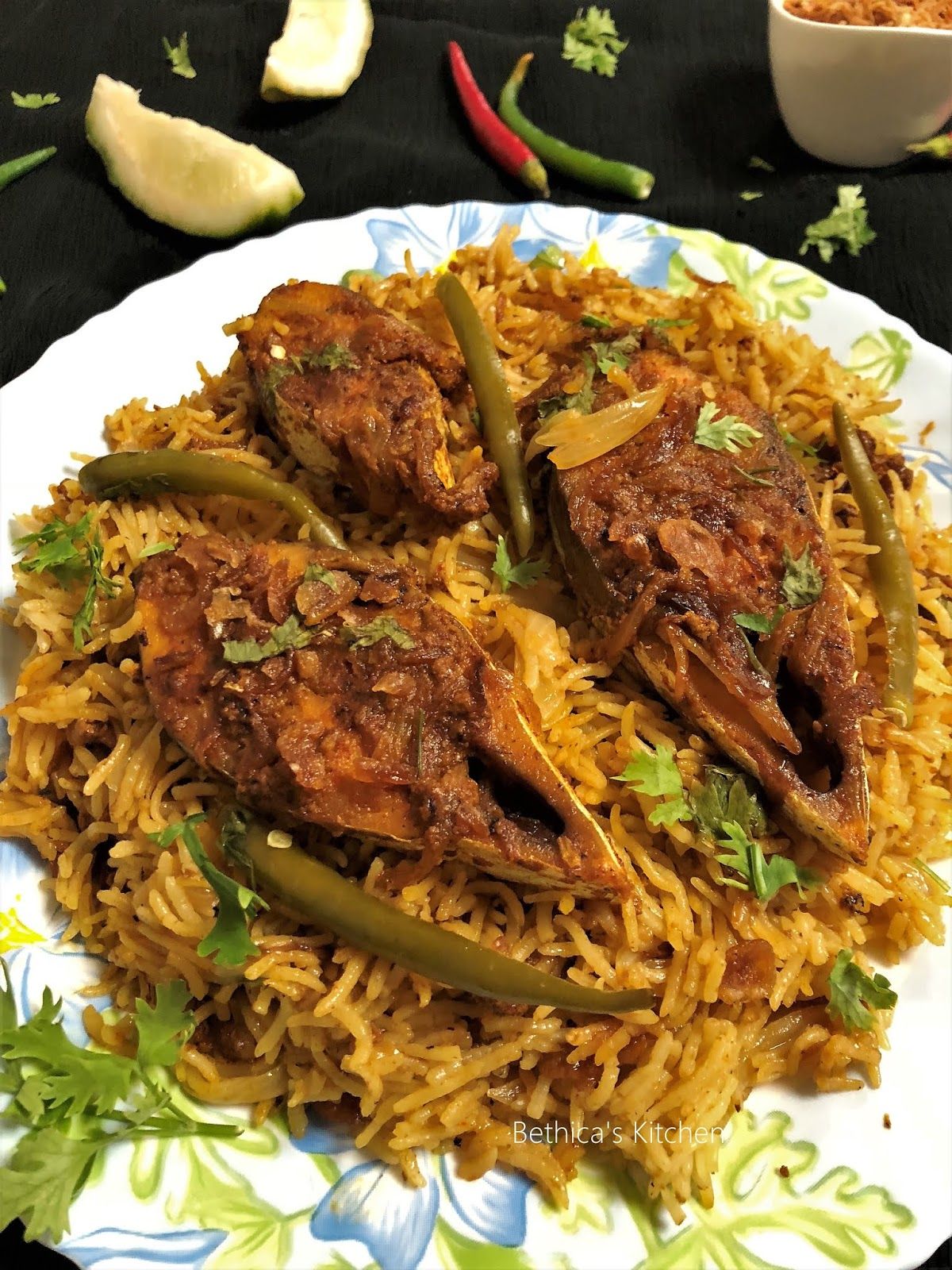 1200x1600 Bethica's Kitchen Flavours: Ilish Macher Biryani (Hilsa Fish Biryani Style)