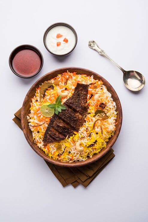 494x740 Indian biryani Image