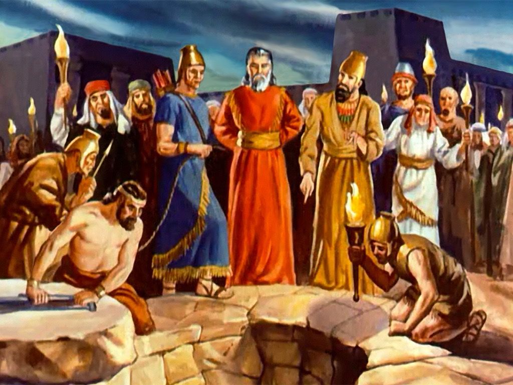 1024x768 How Daniel Got Ready for the Lion's Den a Stand