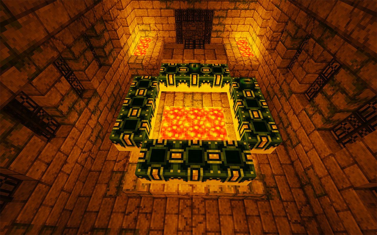 1280x800 End Portal Wallpaper