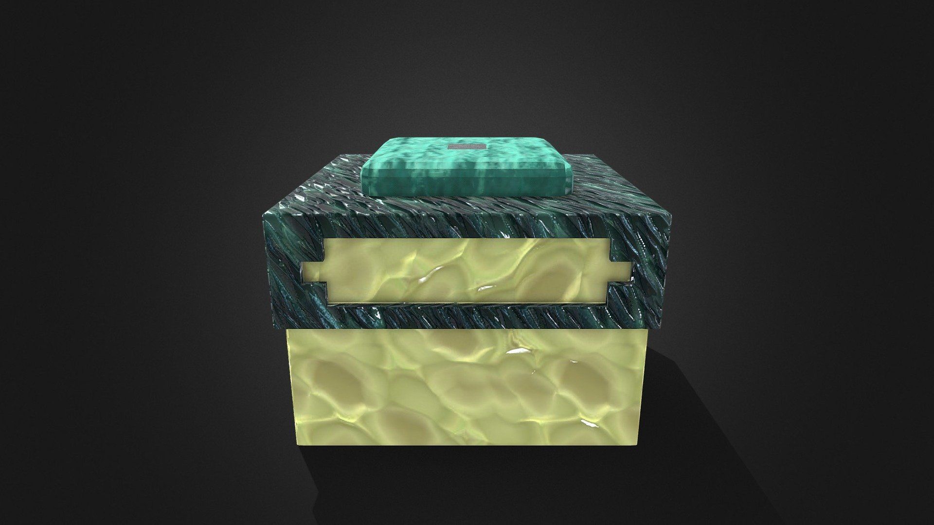 1920x1080 Minecraft End Portal model by Rares Orza [90d484a]