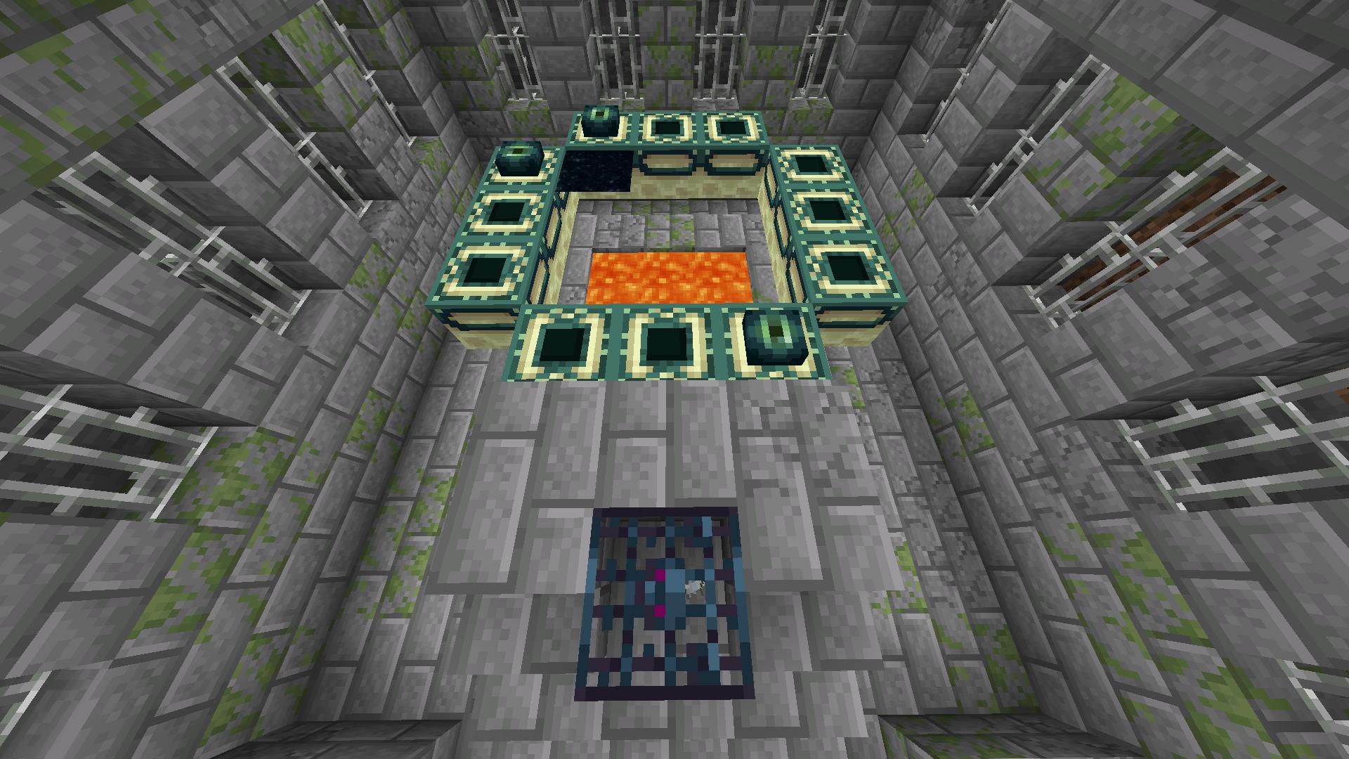 1920x1080 minecraft java edition likely is it for an end portal to already be complete?