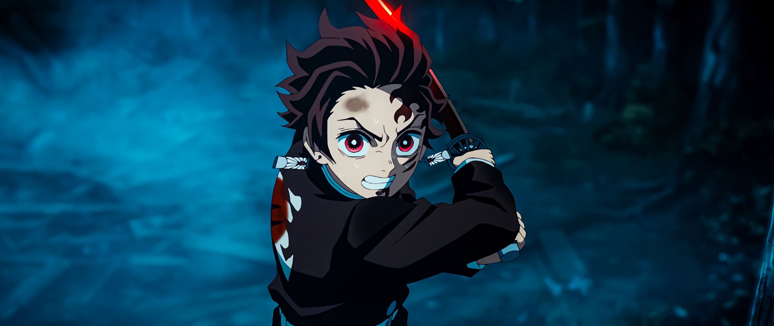 2560x1080 Tanjiro Kamado Demon Slayer Season 3 4K Wallpaper