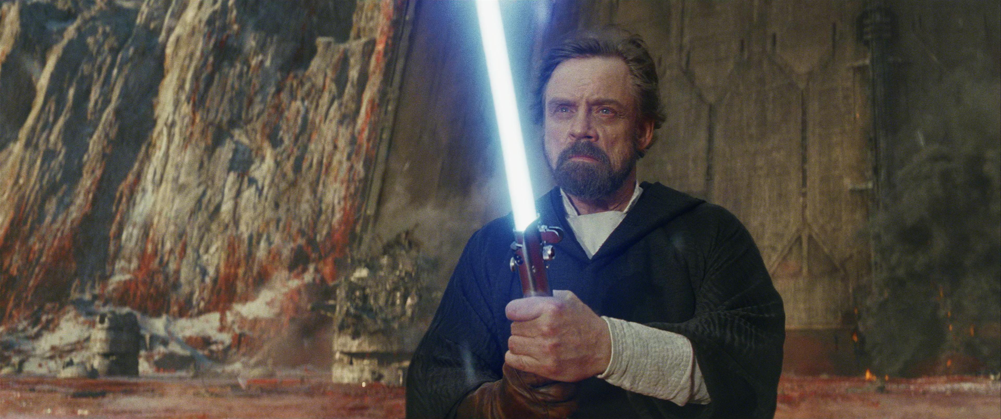 3840x1608 Desktop wallpaper: Luke Skywalker, Movie, Star Wars: The Last Jedi, Mark Hamill 4K free download for PC. 1505512