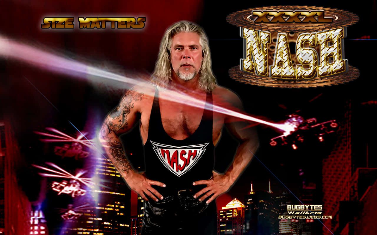1280x800 Download Kevin Nash Standing Tall In The Wrestling Ring Wallpaper