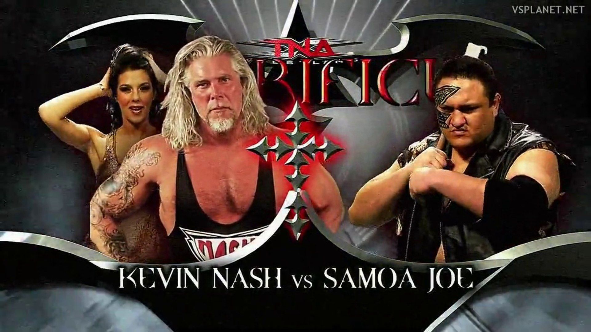 1920x1080 Kevin Nash vs Samoa Joe, WCW Sacrifice 2009