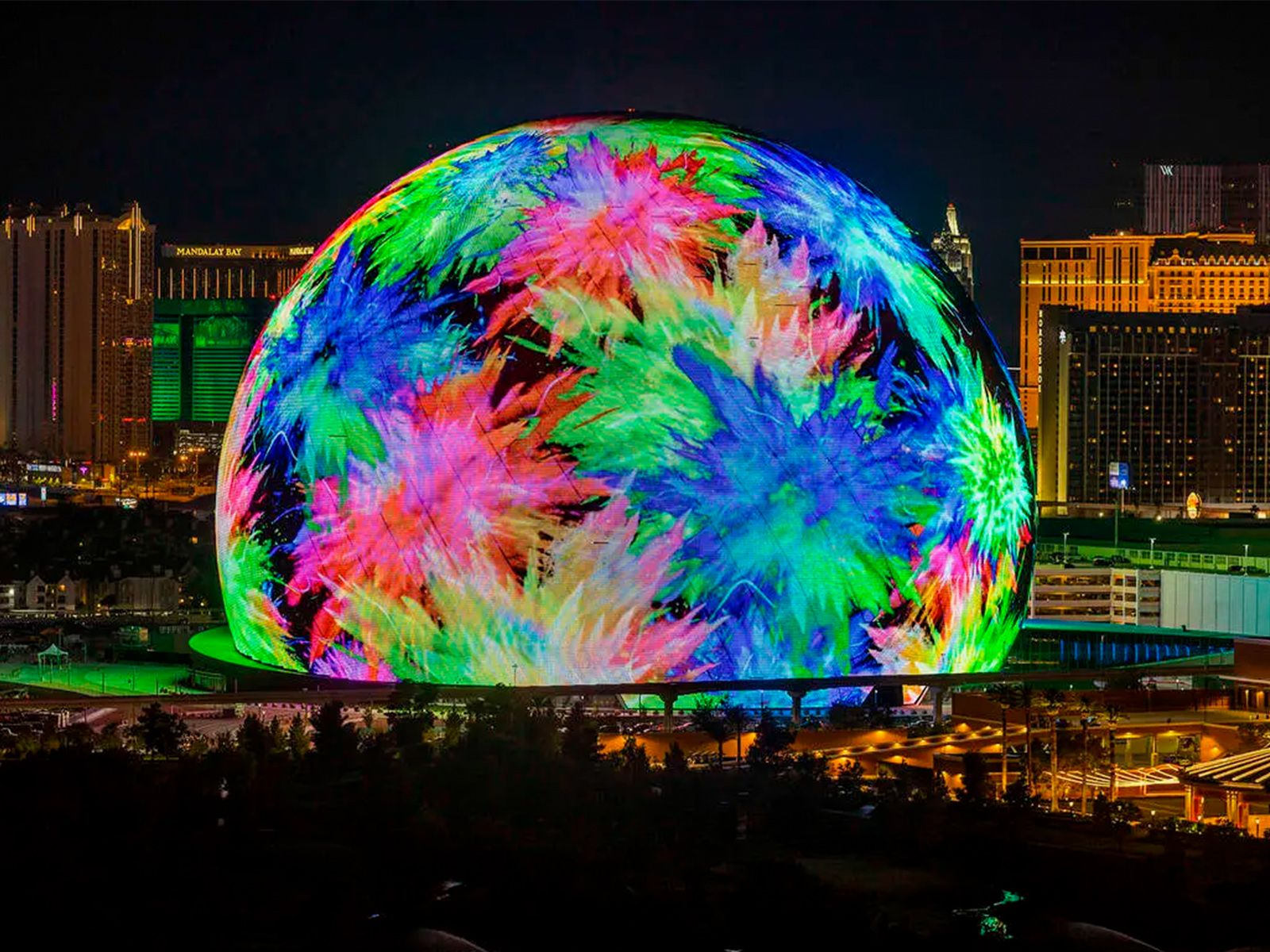 1600x1200 Las Vegas MSG Sphere, a $2.3 billion spherical marvel, redefines live entertainment