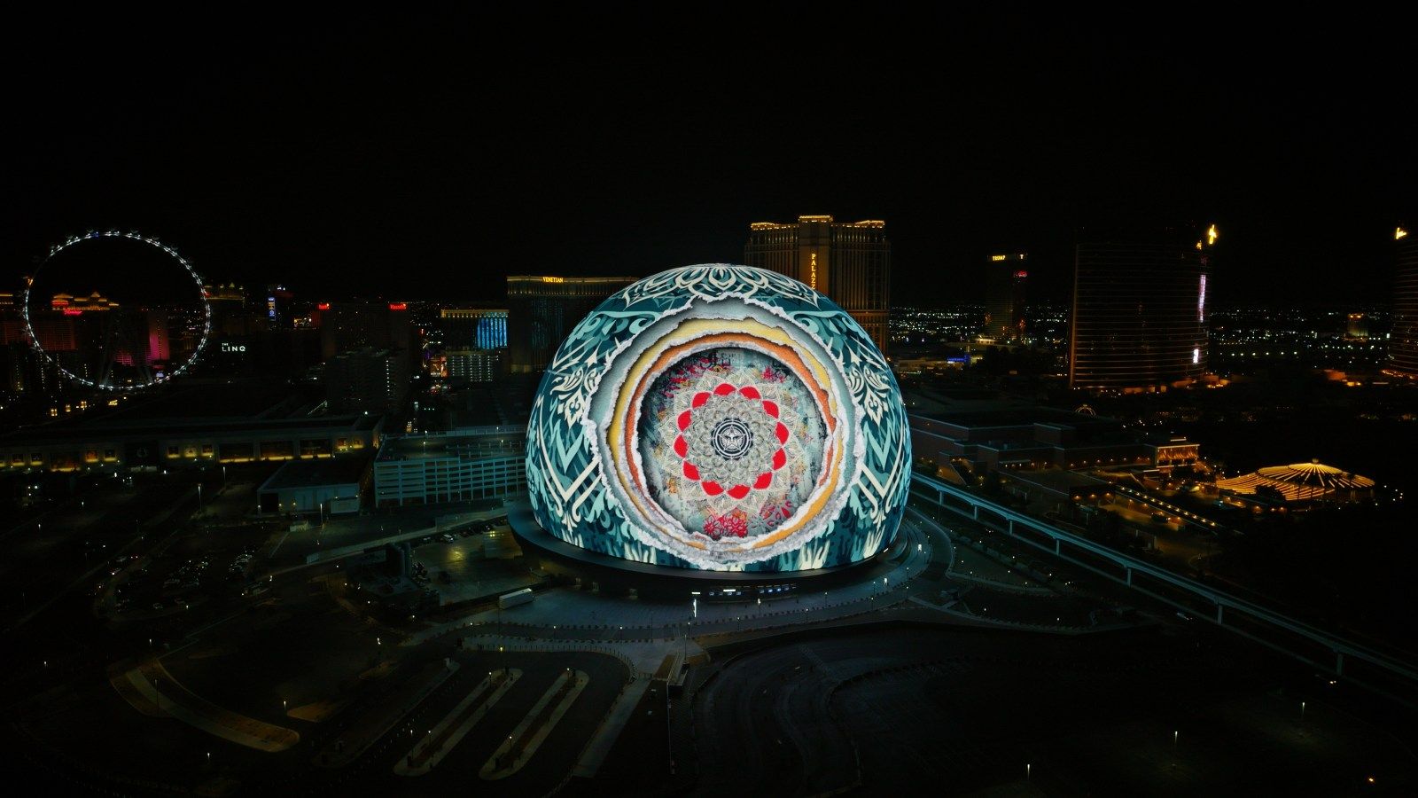 1600x900 EARTH POWER GLOBE Launches on the Sphere in Las Vegas