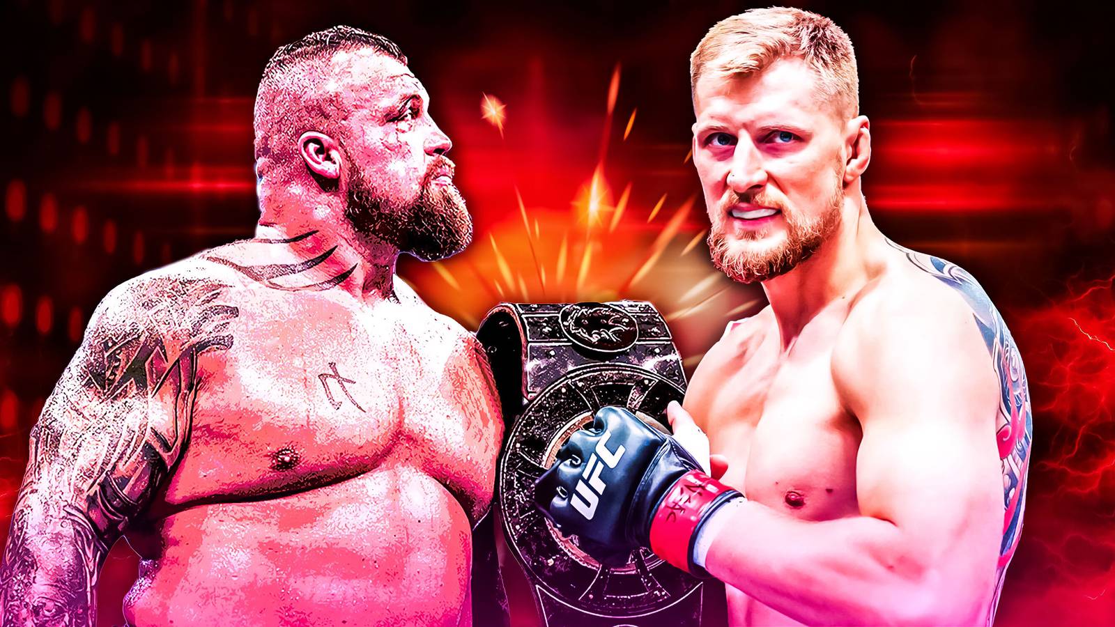 1600x900 Eddie Hall Sparring Footage vs UFC Heavyweight Alexander Volkov