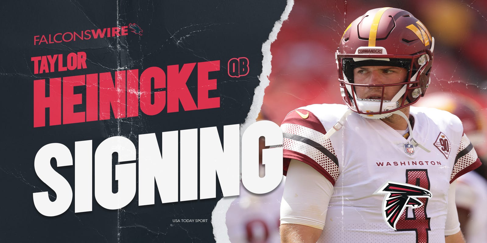 1600x800 Falcons Sign QB Taylor Heinicke To 2 Year, $20M Deal