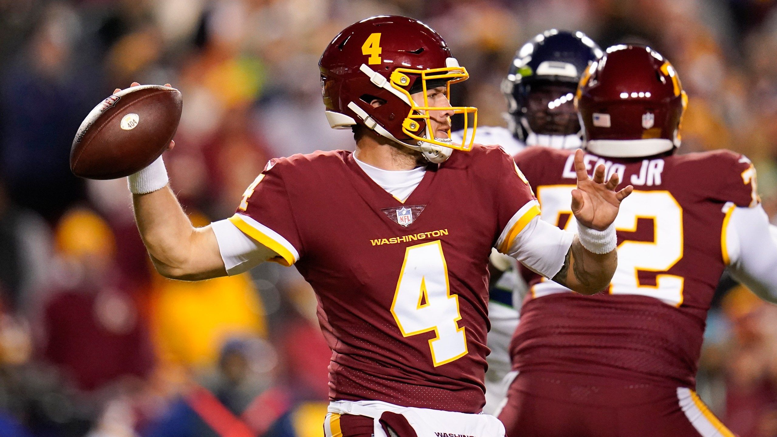 2560x1440 Taylor Heinicke Joins Washington Football Team's Reserve COVID 19 List. WRIC ABC 8News