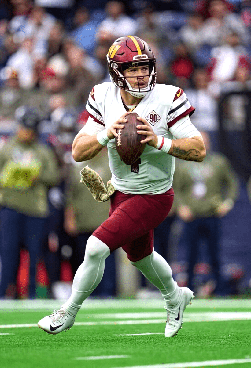 821x1200 Taylor Heinicke Washington Commanders NFL 13x19 Poster Super Gloss Print SWS23