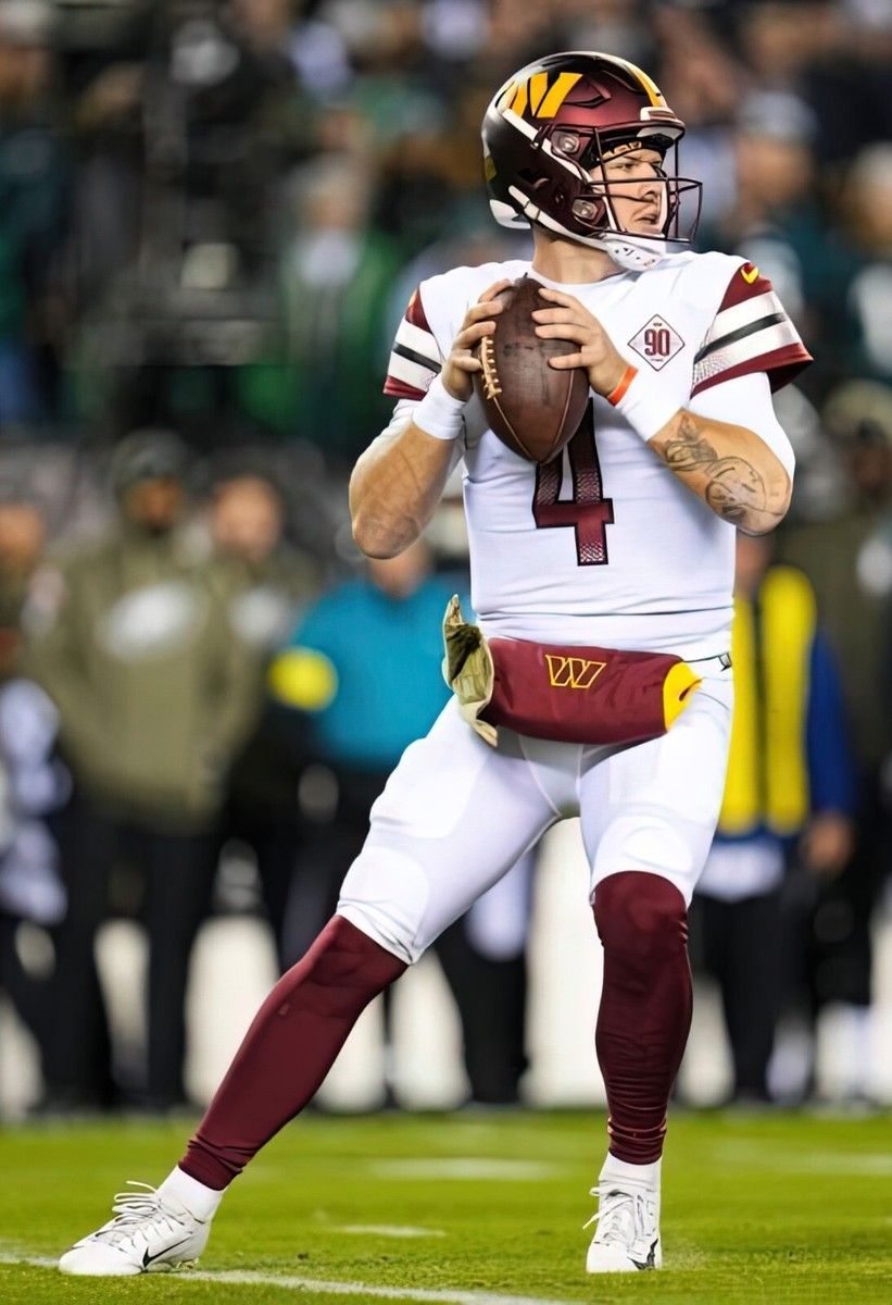 821x1200 Taylor Heinicke Washington Commanders NFL 13x19 Poster Super Gloss Print PRF33