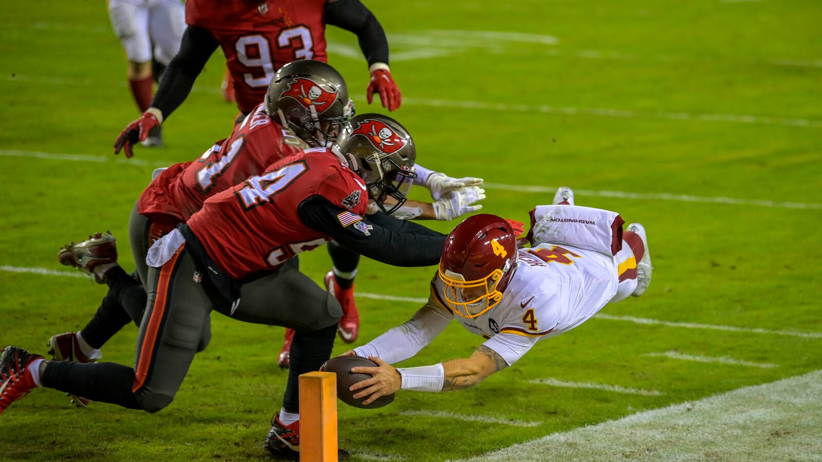1600x900 Taylor Heinicke put his indelible stamp on Washington football history Washington Post