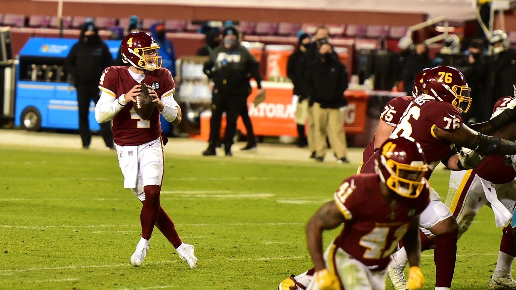 1745x982 Minium: We All Knew Taylor Heinicke was an NFL Quarterback, and Now America Knows, Too Dominion Athletics