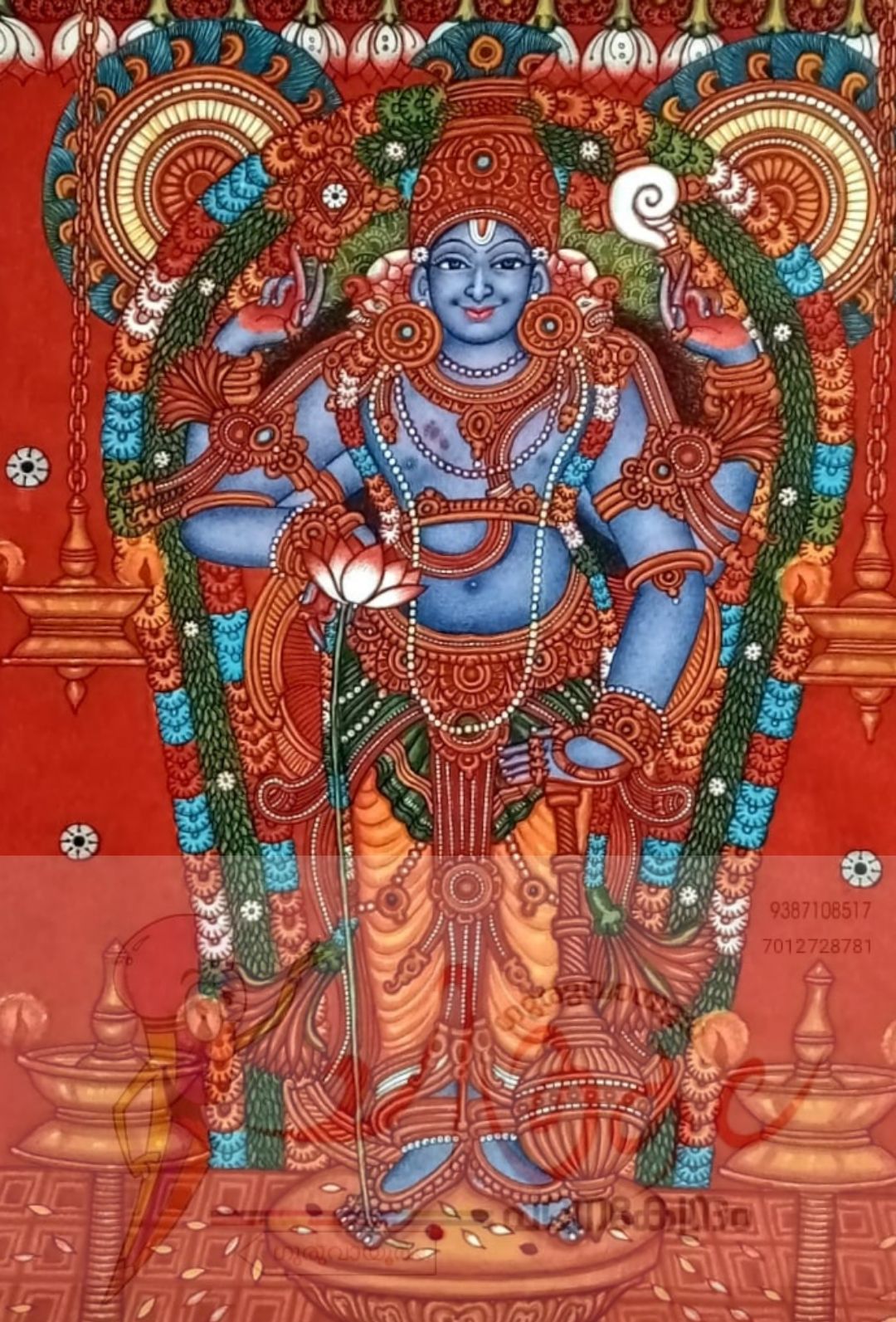 1080x1593 Guruvayoorappan: Traditional Style