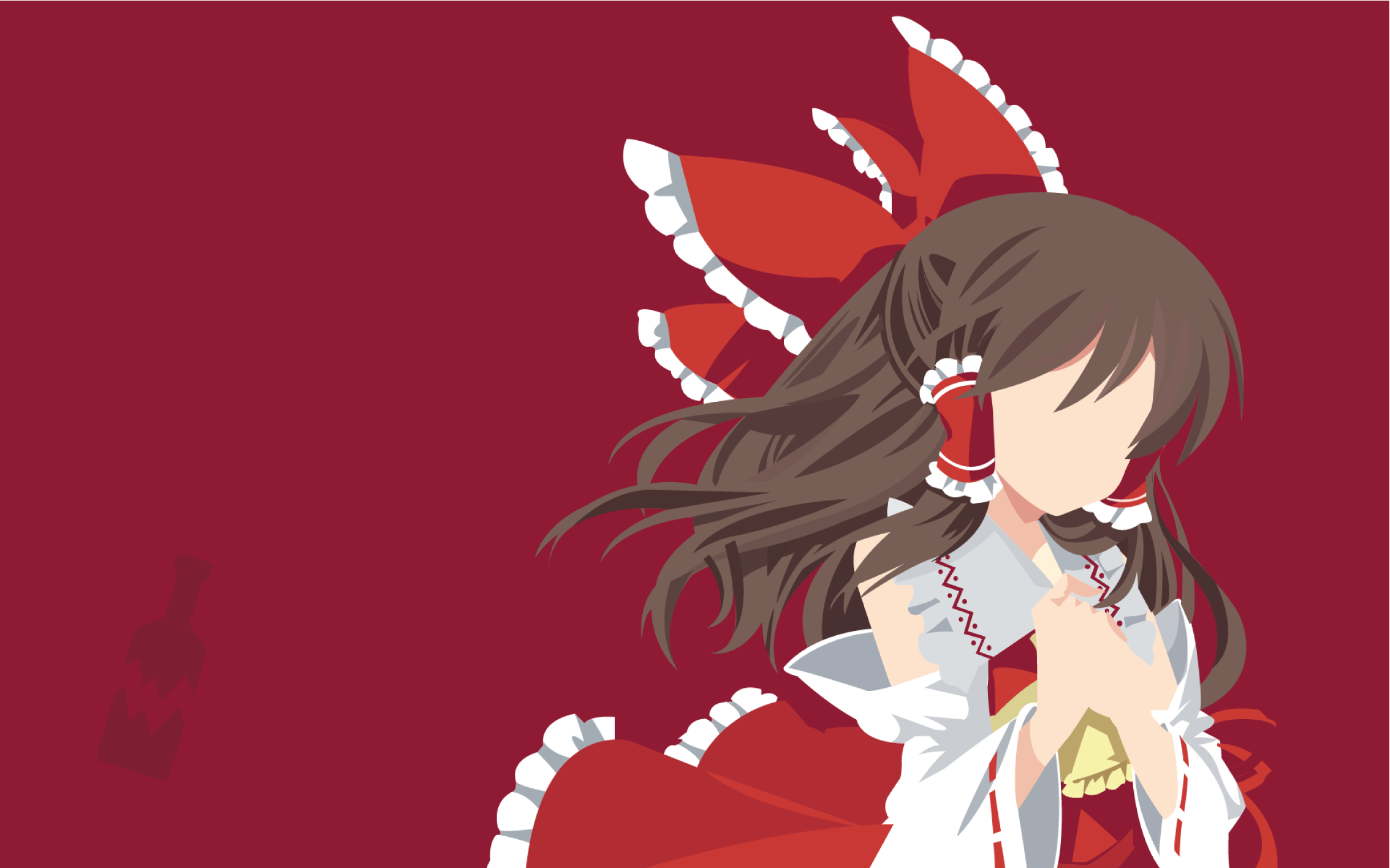 2268x1417 Touhou Project Hakurei by TheBrokenBottle. All wallpaper. My Little Wallpaper are Magic