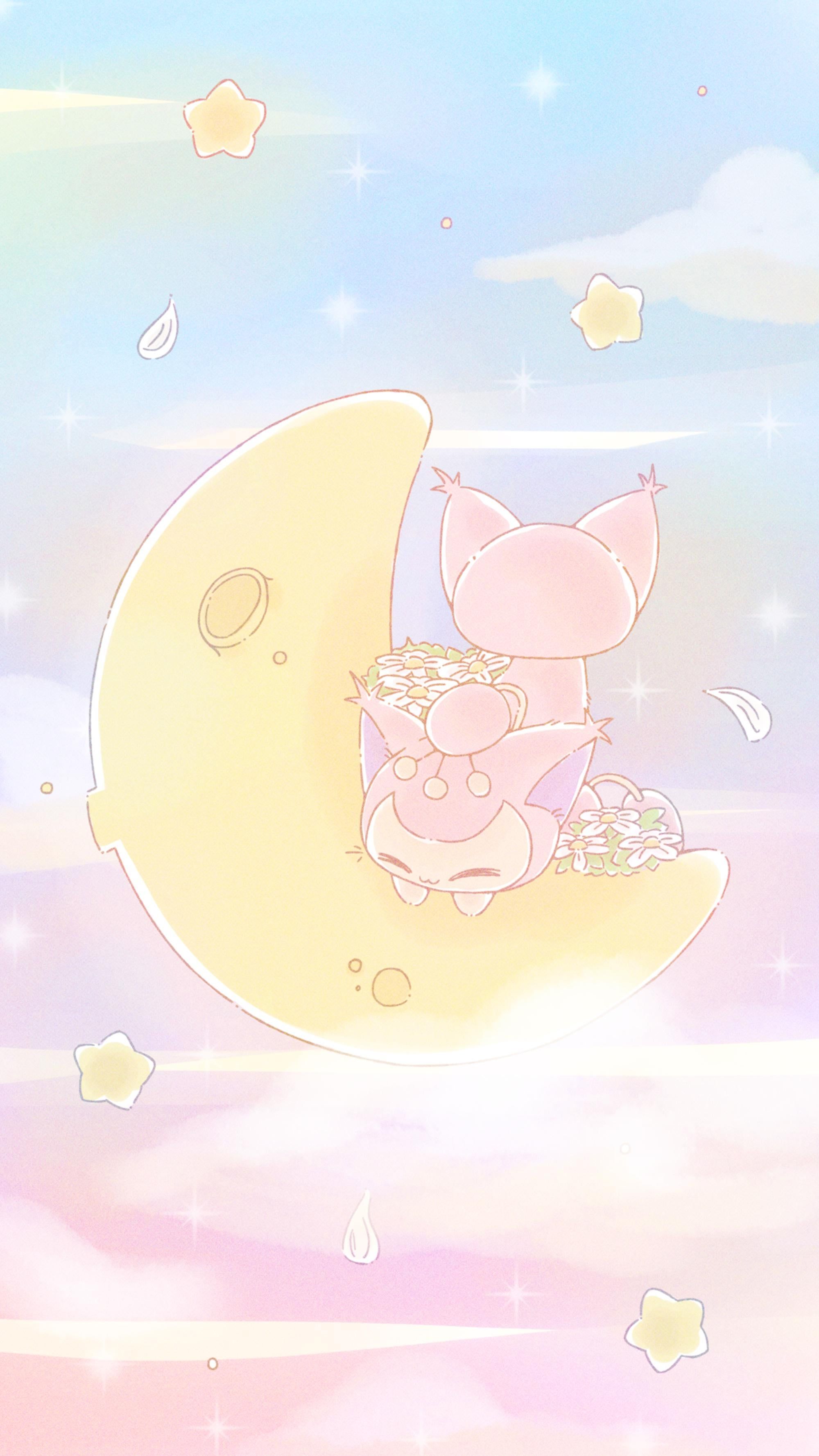 2000x3555 OC Skitty Phone Wallpaper ♡