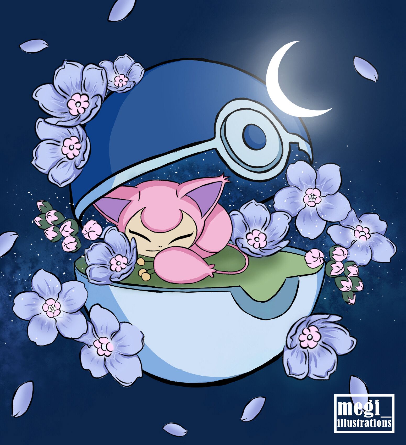 1550x1700 Sleepy Skitty