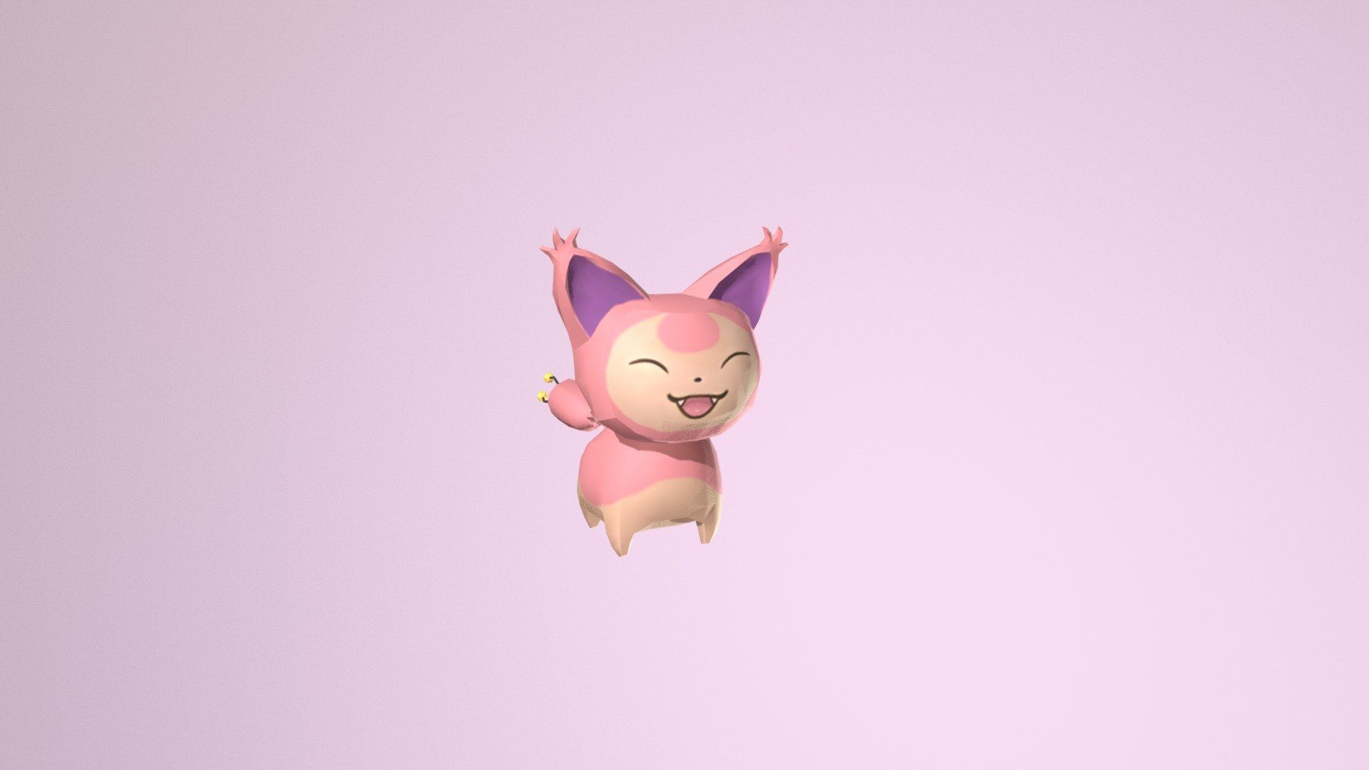 1920x1080 Skitty model by Simon [27c09bd]