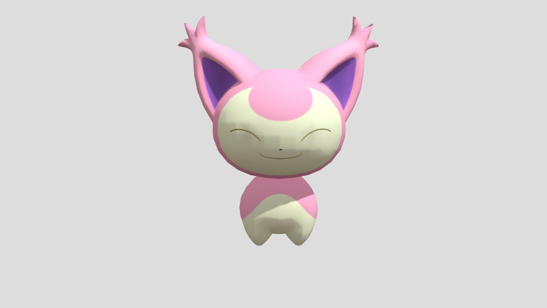 1920x1080 Skitty Pokemon 3Ds Free 3D model by Jakermates [6d04198]