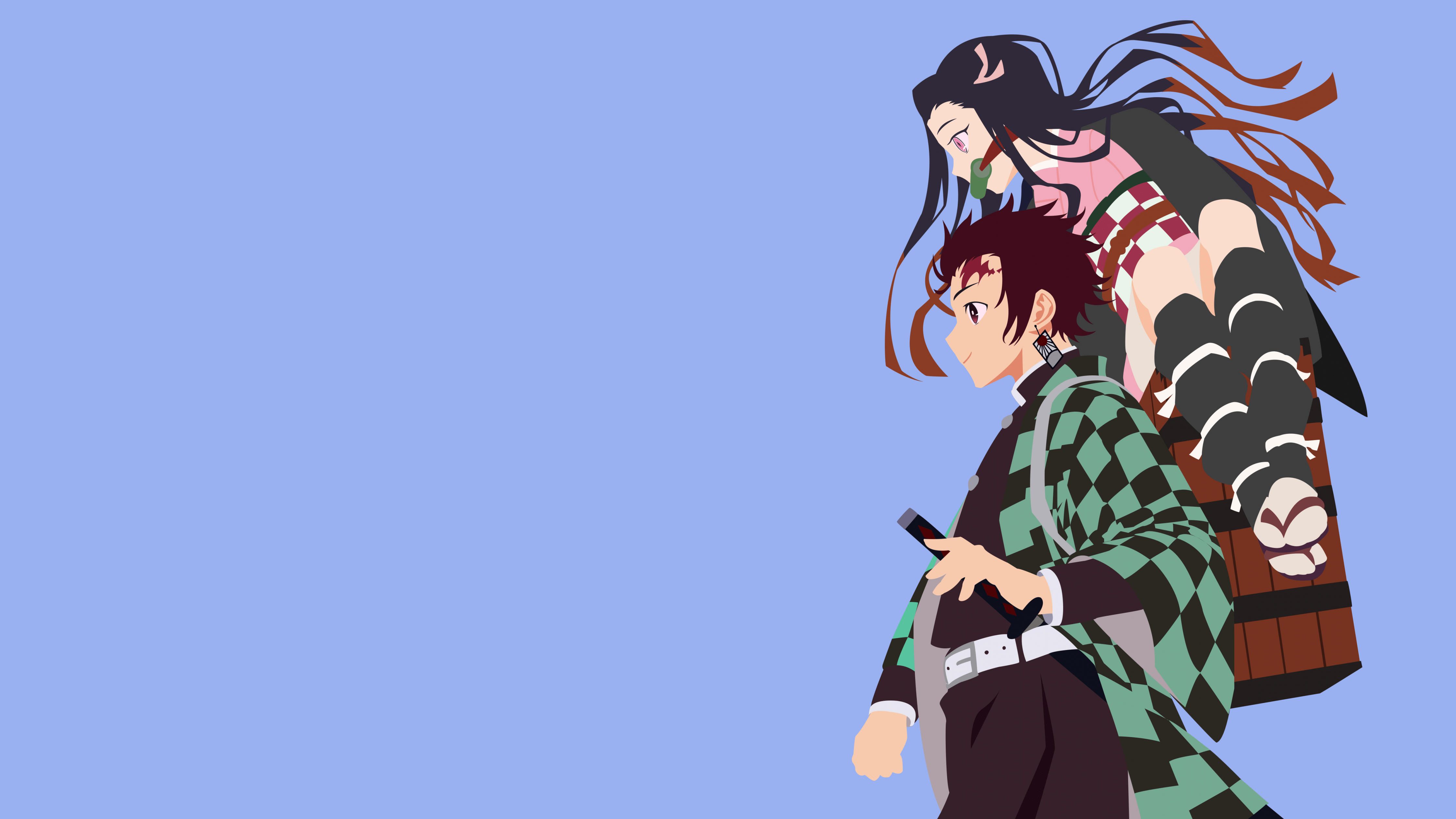 4480x2520 Demon Slayer: Kimetsu no Yaiba Wallpaper 4K, Minimalist