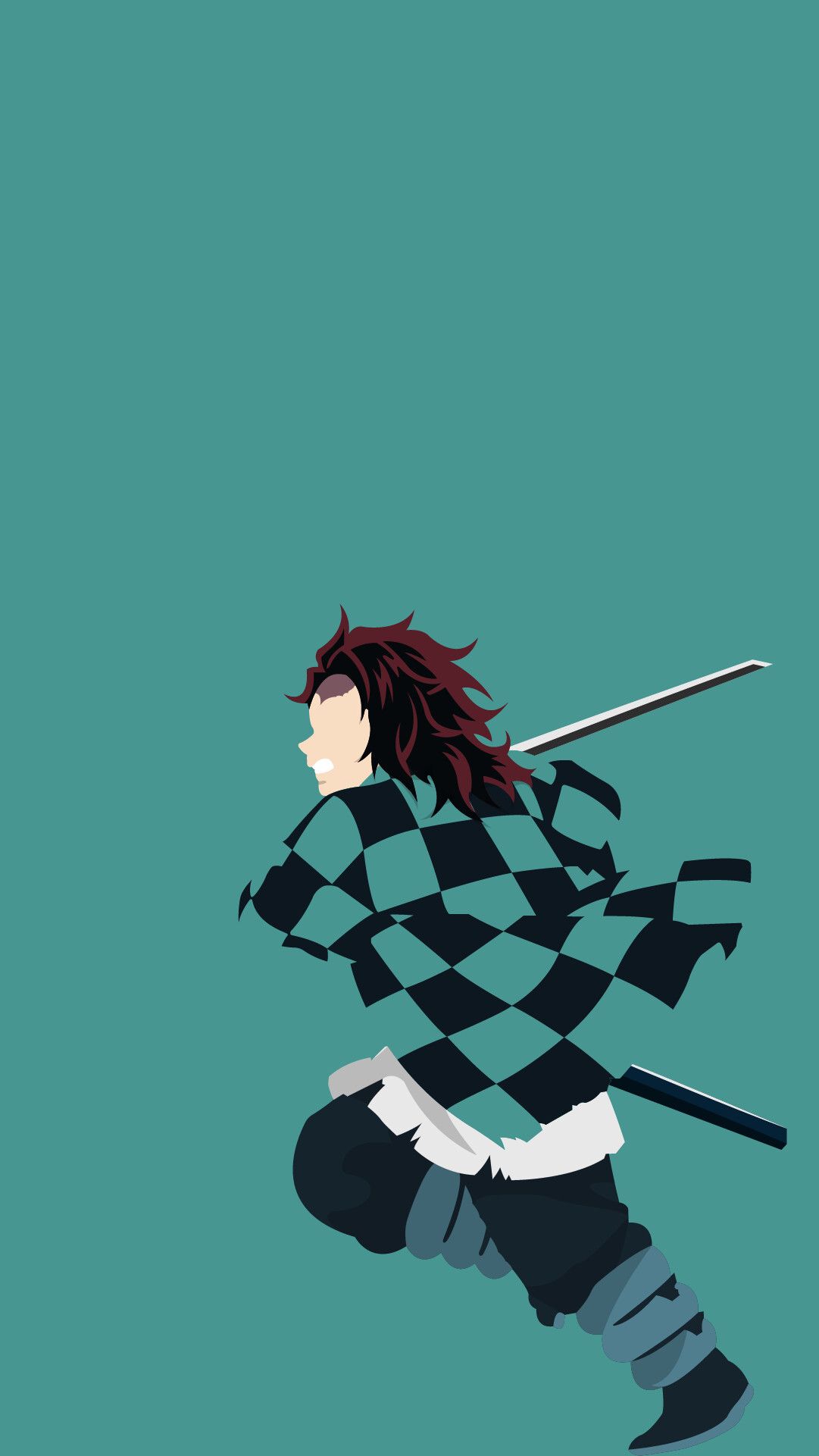 1081x1921 TANJIRO KAMADO Vector Art