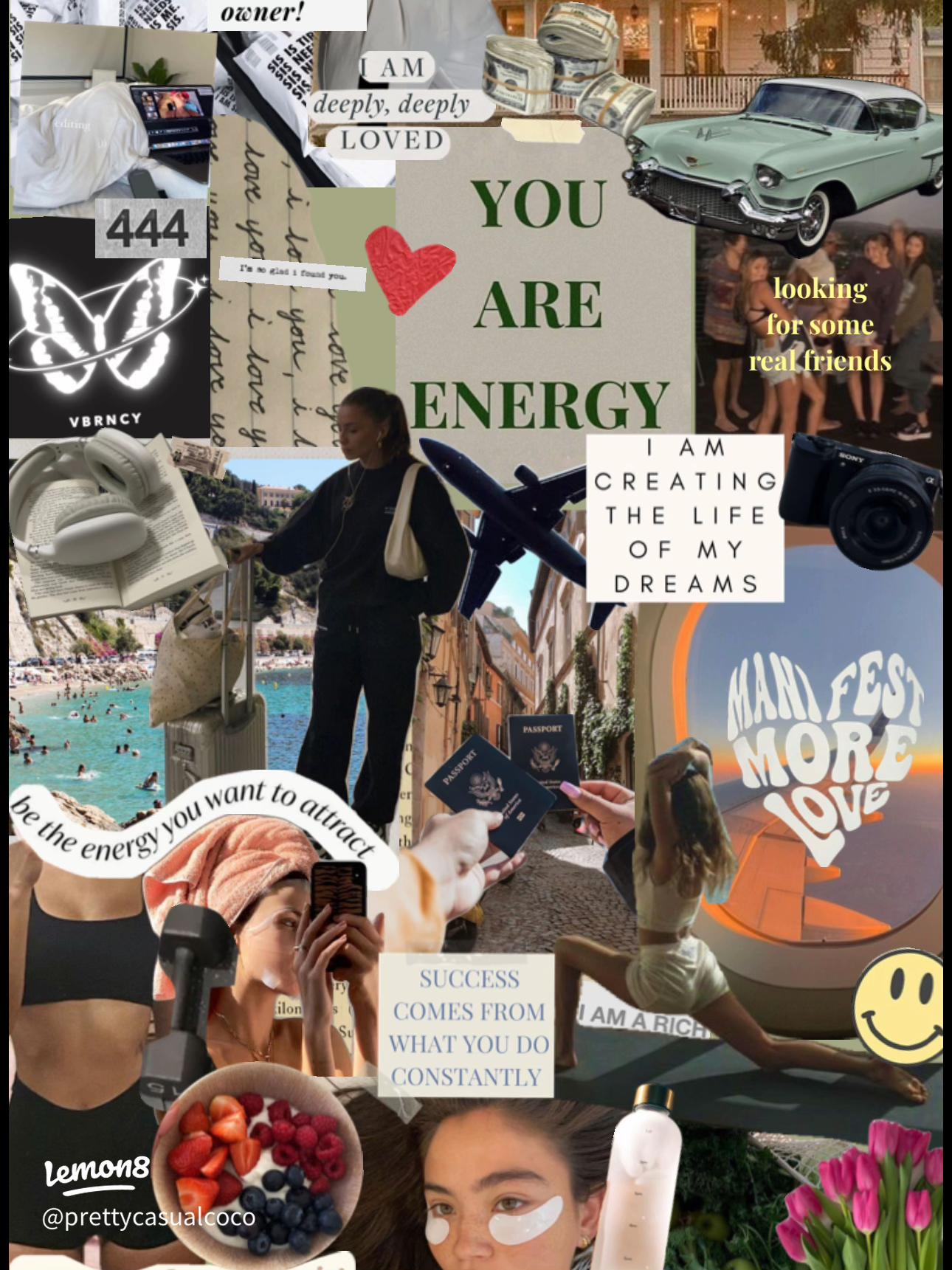 1290x1721 Aesthetic Manifestation Wallpaper: Attract Luxury & Success! ✨