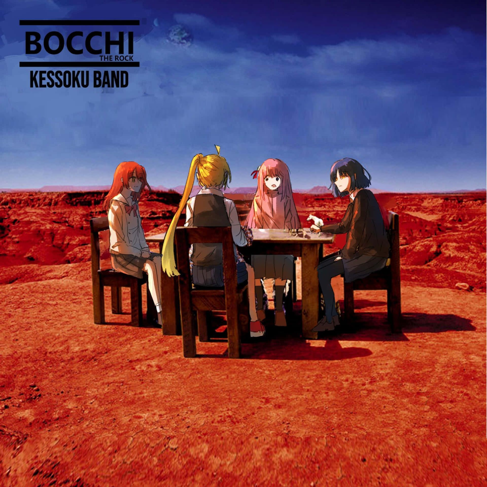1920x1920 Download Bocchi The Rock Kessoku Band Mars Setting Wallpaper