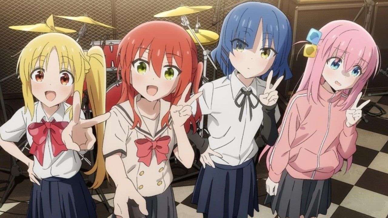 1280x720 Kessoku Band Wallpaper