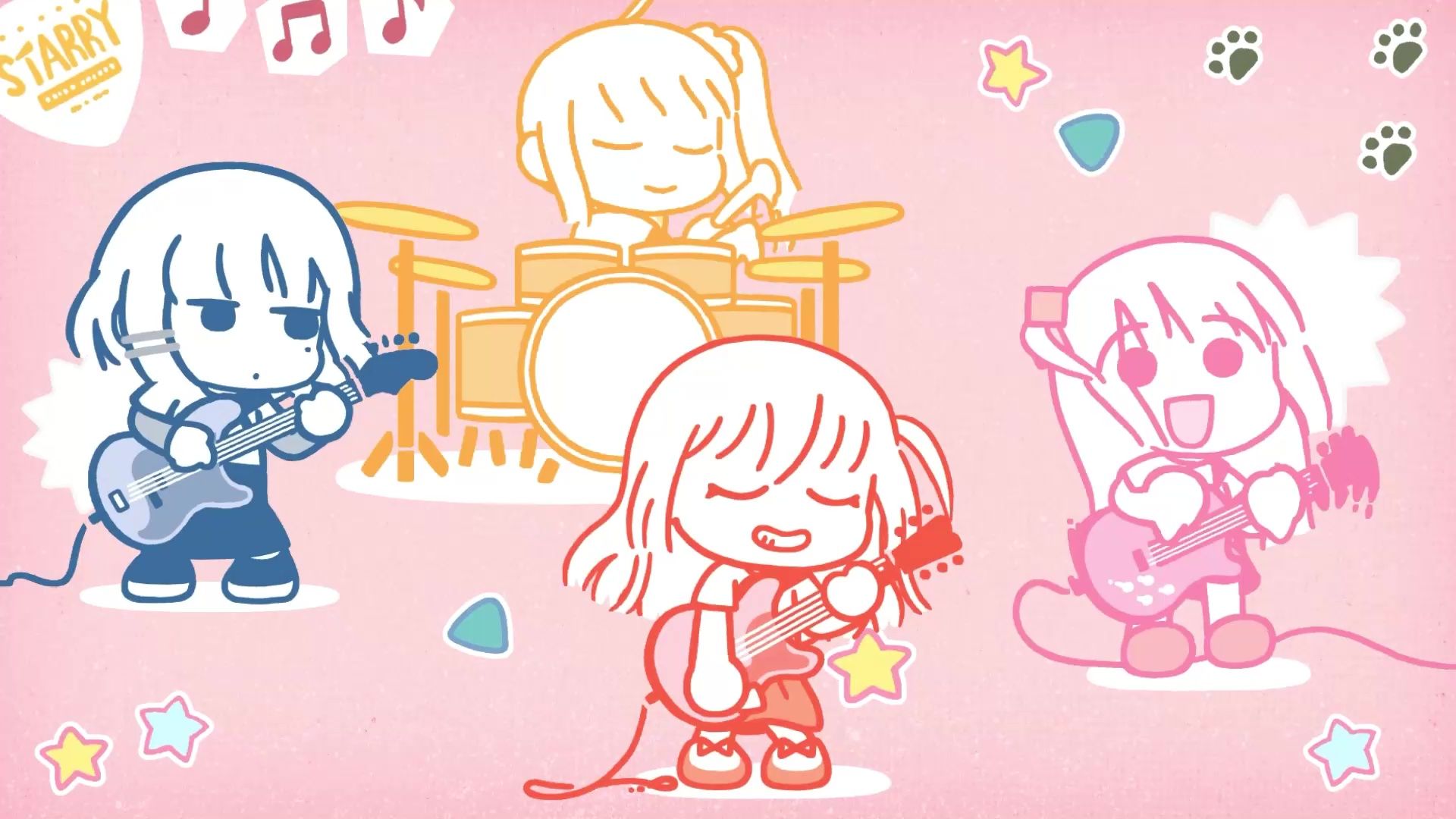1920x1080 Kessoku Band Show Bocchi The Rock! Live Wallpaper