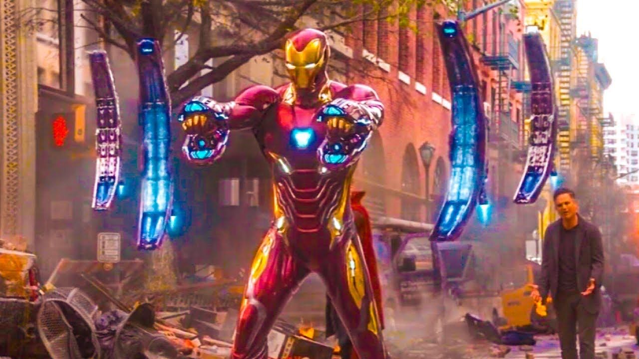 1280x720 Iron Man “It’s Nano Tech” Suit Up Scene. Avengers: Infinity war (2018) Clip 4k