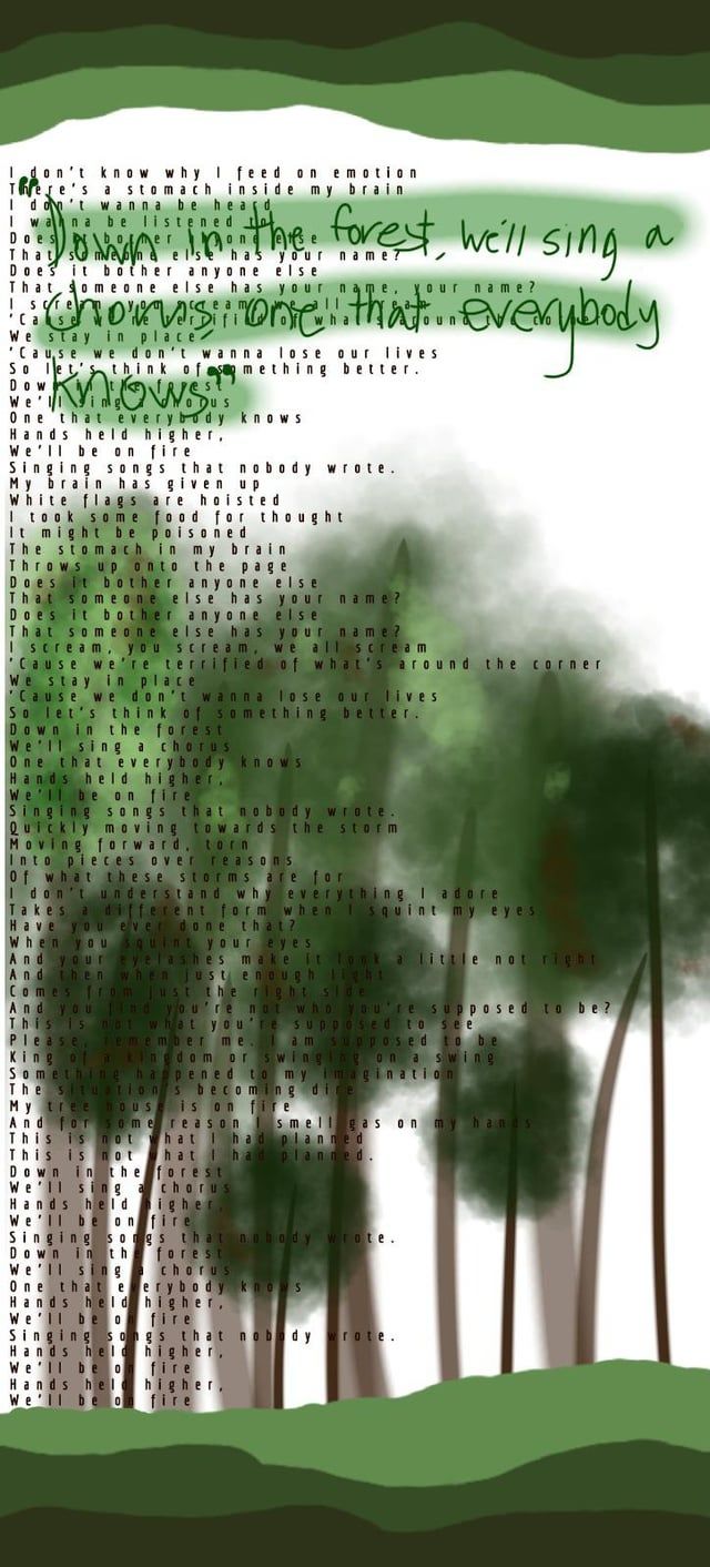 640x1412 Little Forest Inspired Wallpaper