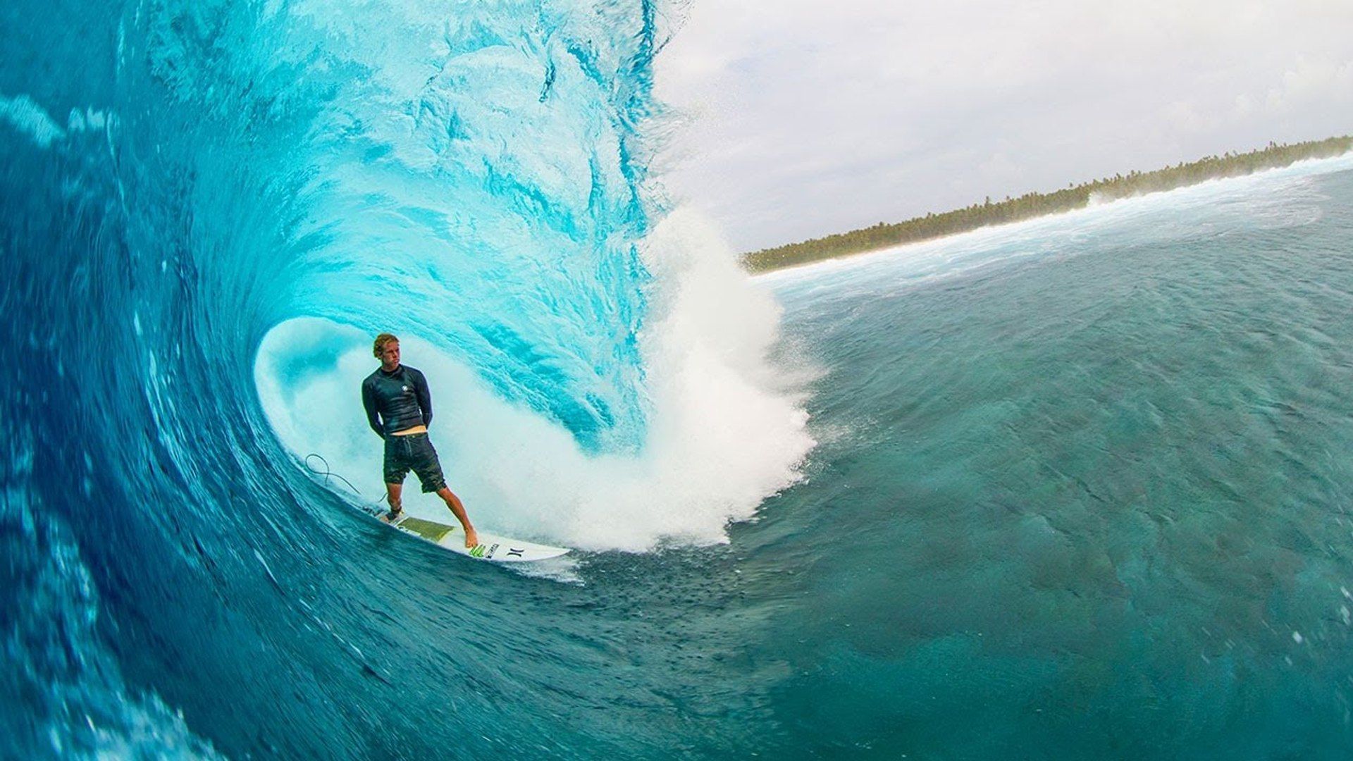 1920x1080 Ian Walsh Surfs Insane Barrels With World Champ, John John Florence. Distance Between Dreams