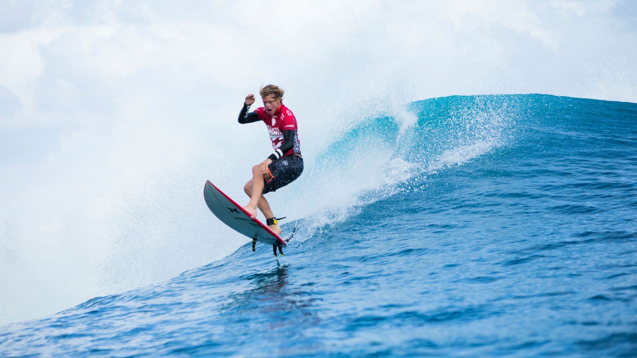 2048x1152 John John Florence from the 2014 Billabong Pro Tahiti