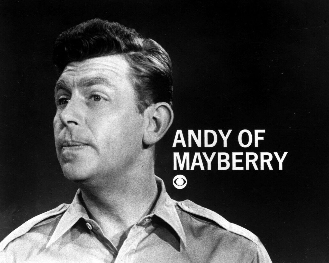 1280x1024 Andy Griffith Show 8x10 inch photo Andy of Mayberry with logo