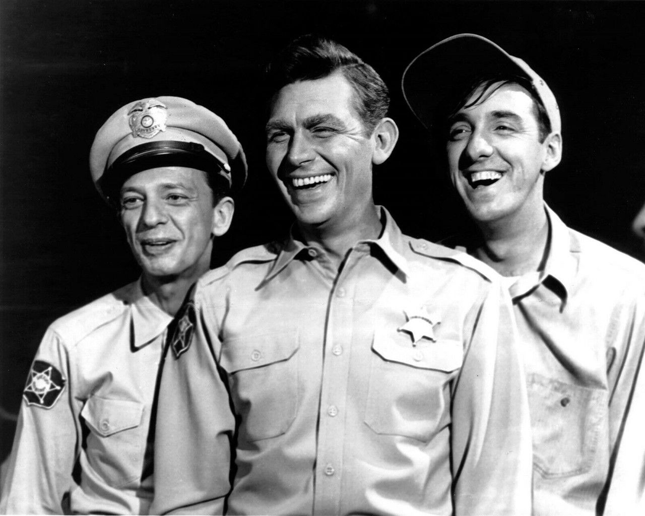 1280x1024 Andy Griffith Show Barney Andy & Gomer Knotts Griffith & Nabors 8x10 inch photo