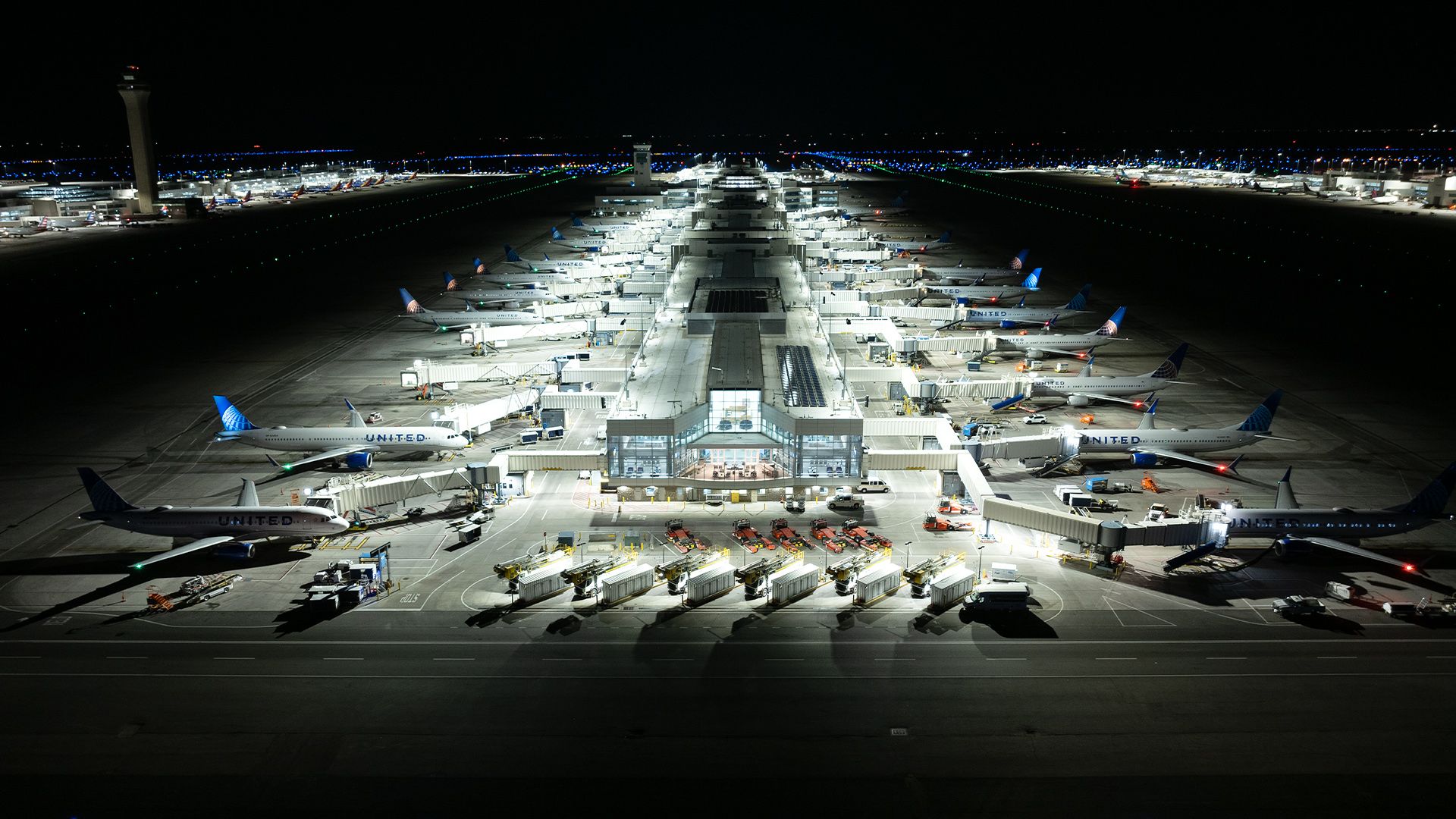 1920x1080 Denver International Airport. Musco Sports Lighting