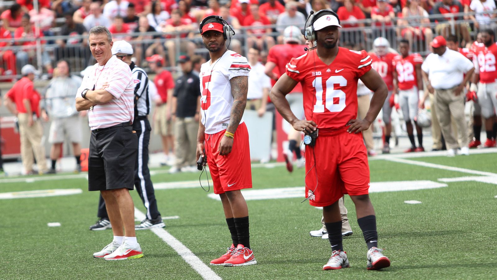 1600x900 Urban Meyer won't rely on 'gut feeling' to choose Ohio State's starting quarterback
