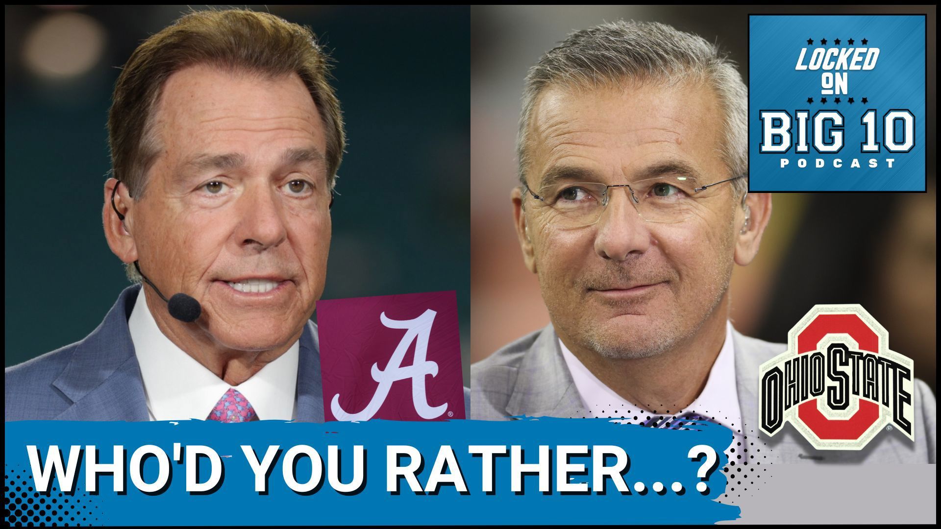 1920x1080 NICK SABAN vs URBAN MEYER: Who Would You Rather COME OUT of RETIREMENT to Coach YOUR Team?