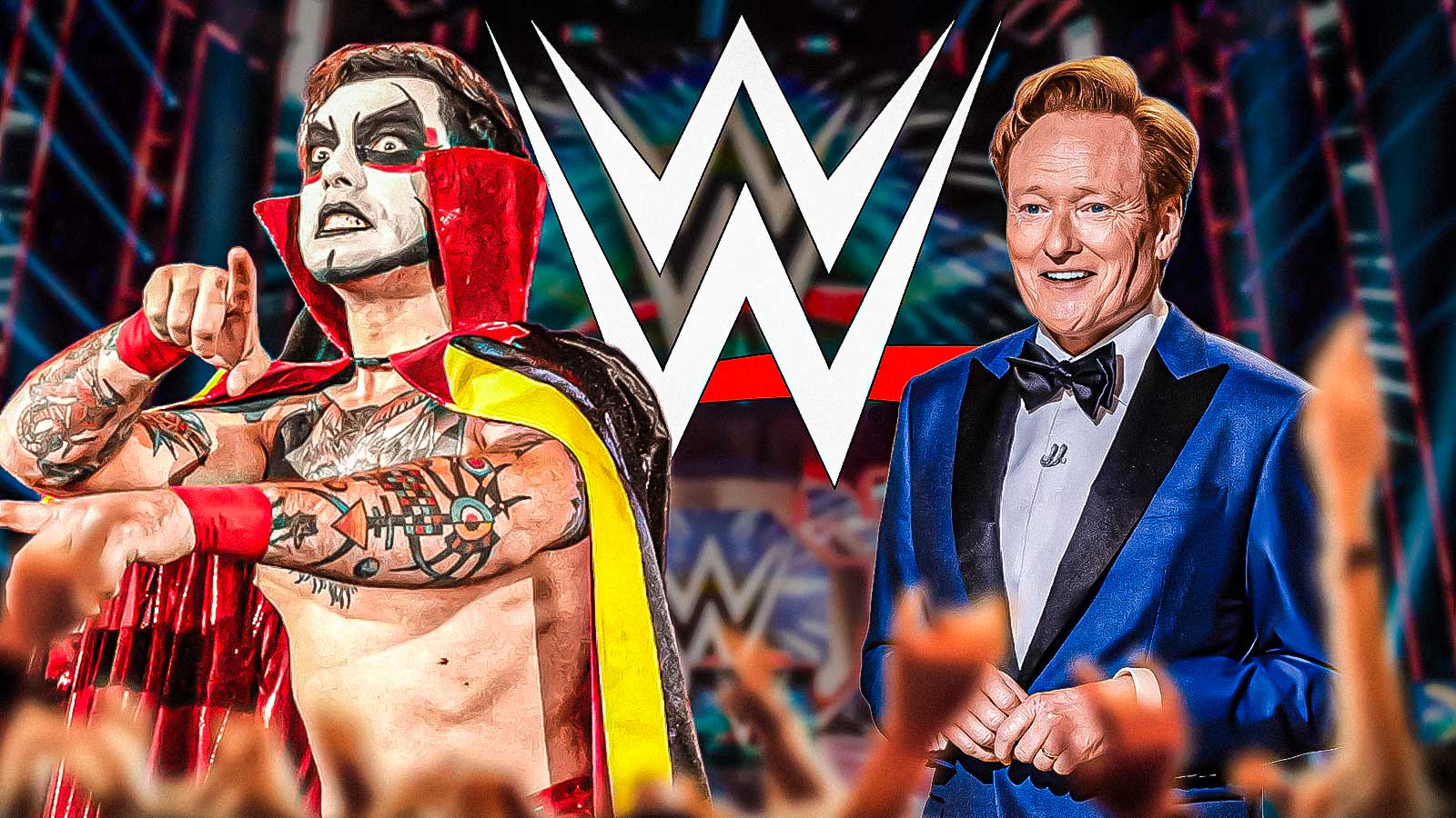 1600x900 WWE news: Conan O'Brien congratulates Danhausen on successful debut