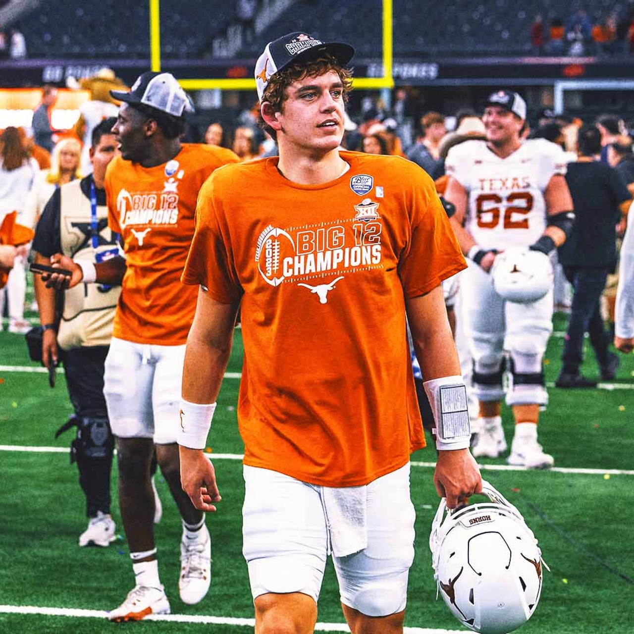 1280x1280 Arch Manning, not Quinn Ewers, draws a crowd at Sugar Bowl media day